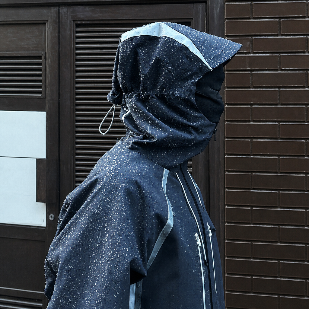 Clothing Manufacturer Custom Logo Outdoor Hiking Softshell Hooded Zip up Nylon Waterproof Ripstop Cycling Men Windbreaker Jacket