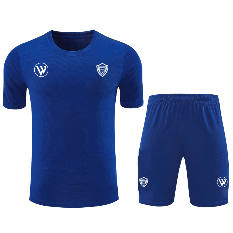 Custom Soccer Football Club Uniform Kit Wholesale Adult High Quality Breathable Quick Dry 100% Polyester Short Sleeve Jersey