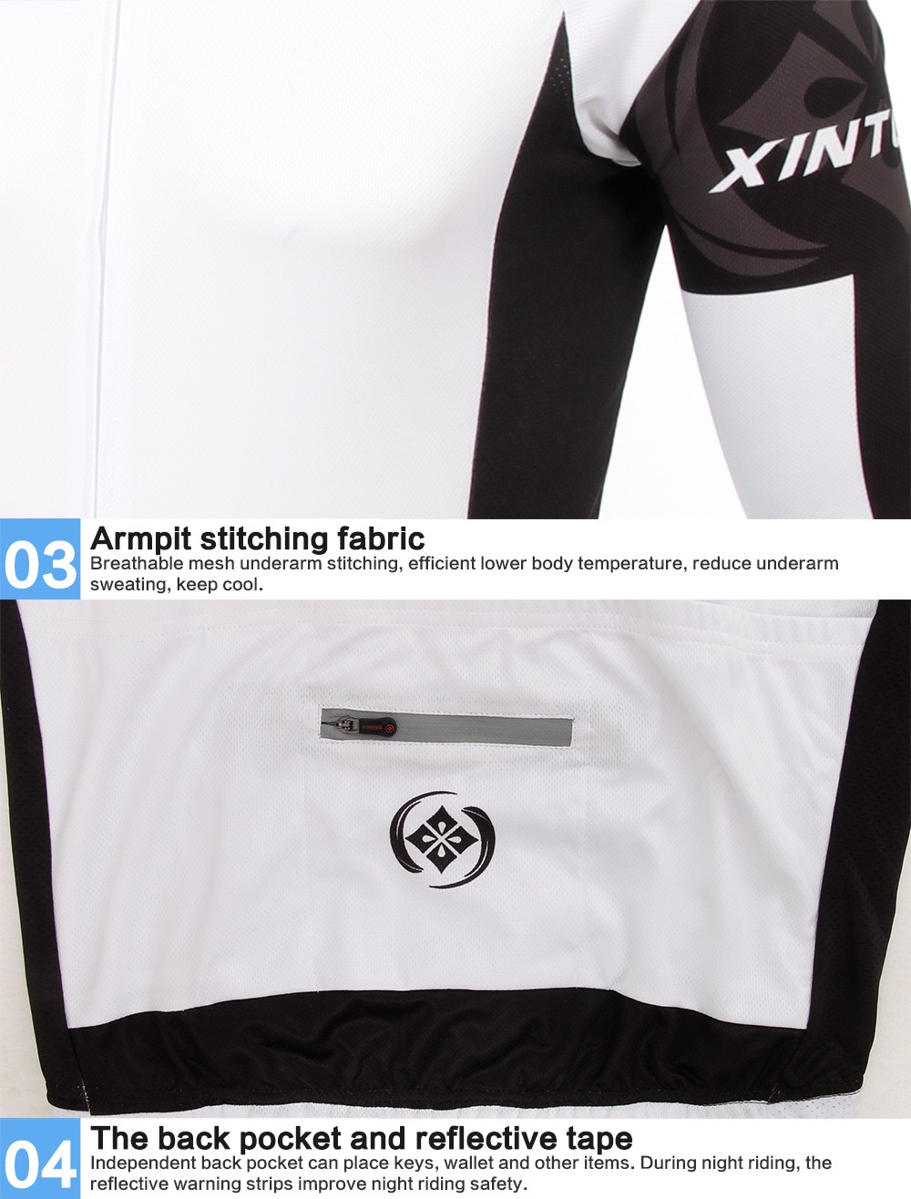 Customizable Lightweight Seamless Cycling Jerseys for Men Bike Jersey with Branded Logo Print Plus Size Set