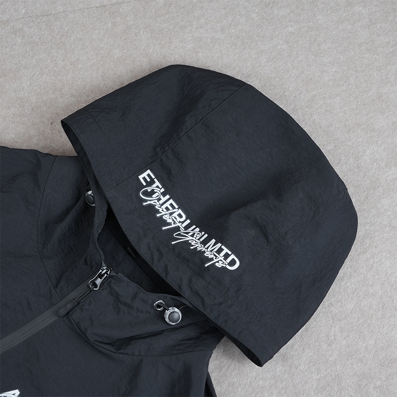 2026 New Fashion Customized Zip up Men's Windbreaker Jackets Custom Plus Size Waterproof Jackets
