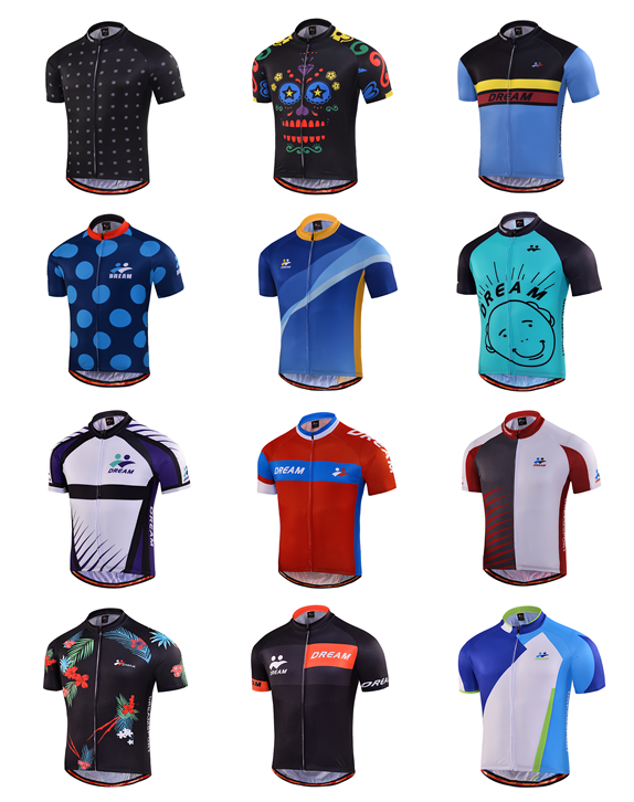 Wholesale Oem High Quality Jersey Cycling Clothes Wear Customised Novelty Cycling Jersey for Racing