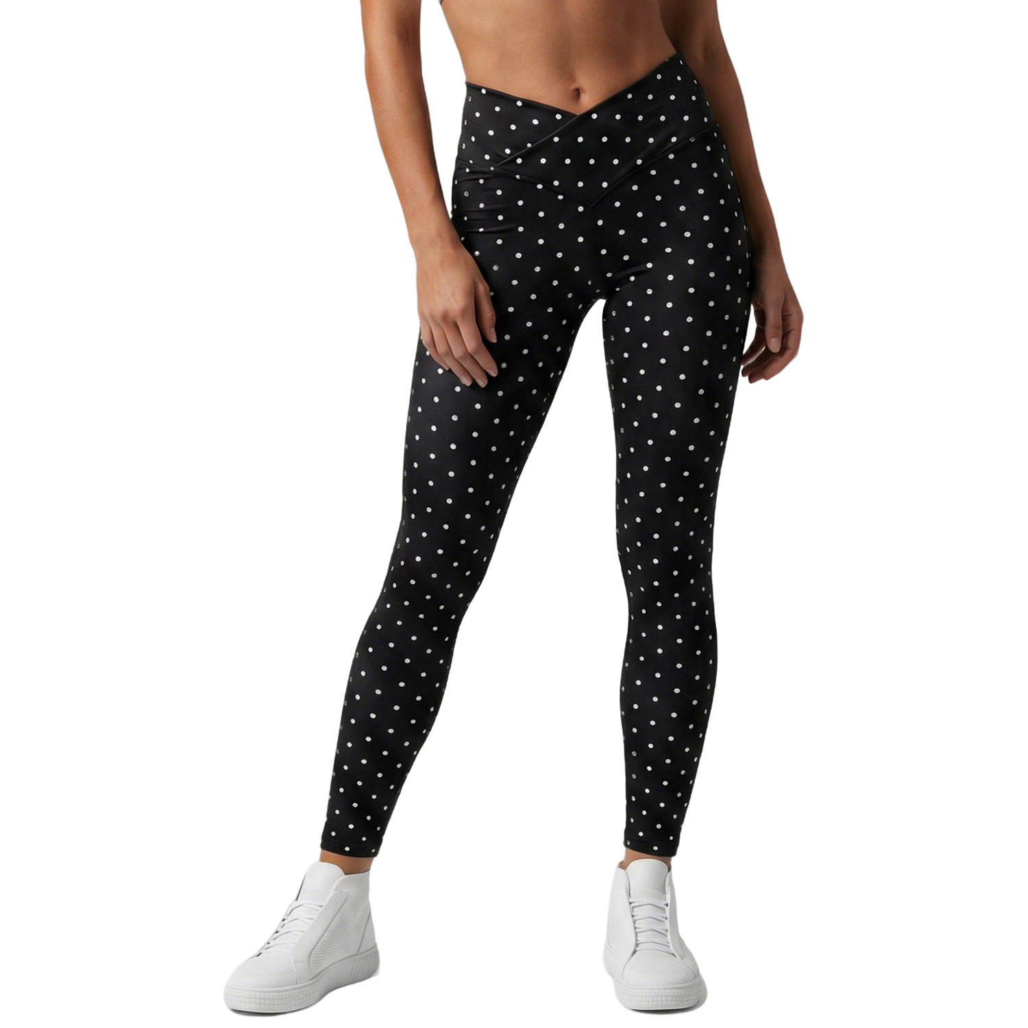 Wholesale Supplier Women Bestseller V-back Waist Tight Yoga Pants Womenhip-lifting Slimming Bare-feel High-elasticity Leggings
