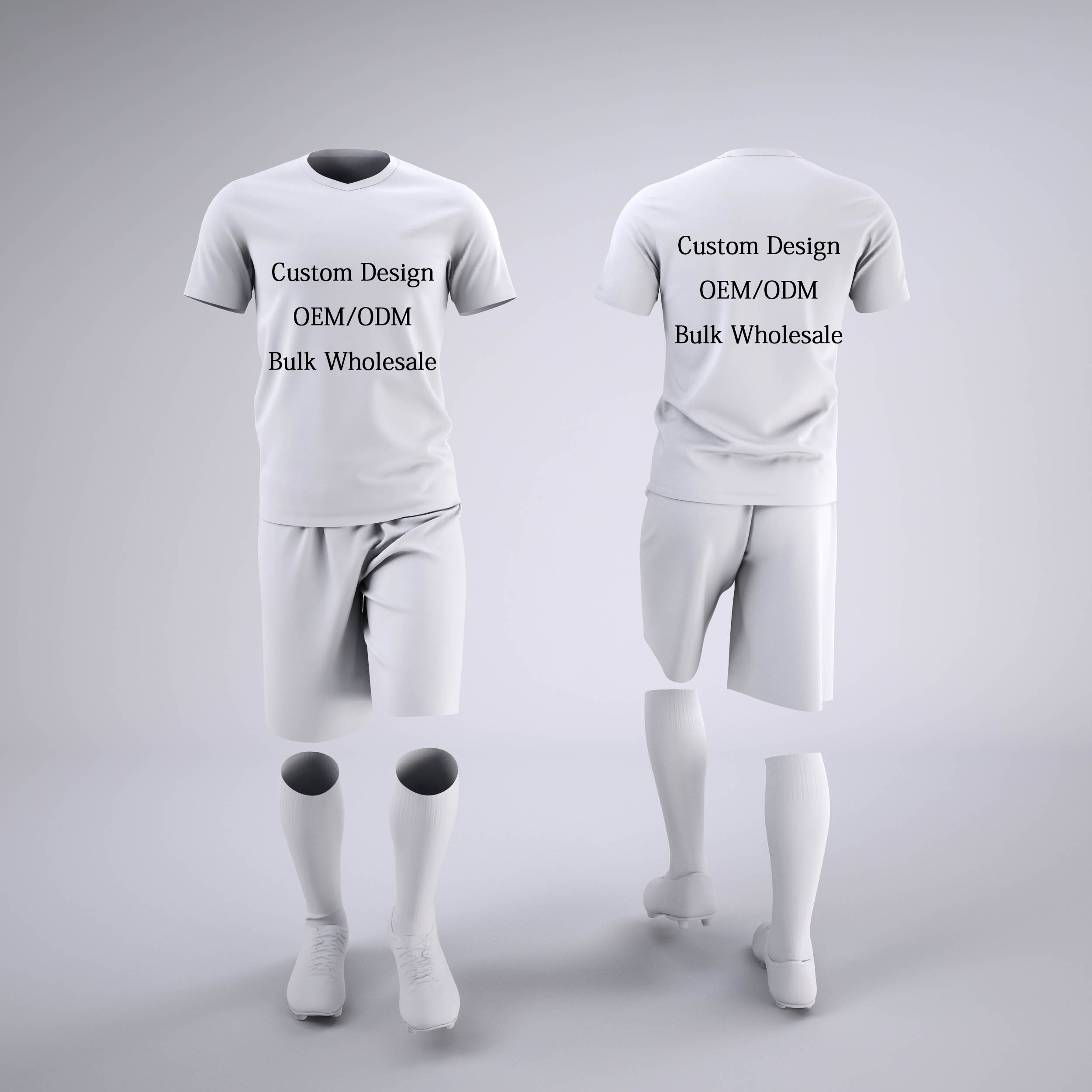 Custom Football Kit Set Sublimated Soccer Jersey and Shorts Breathable Teamwear for Clubs and Academies