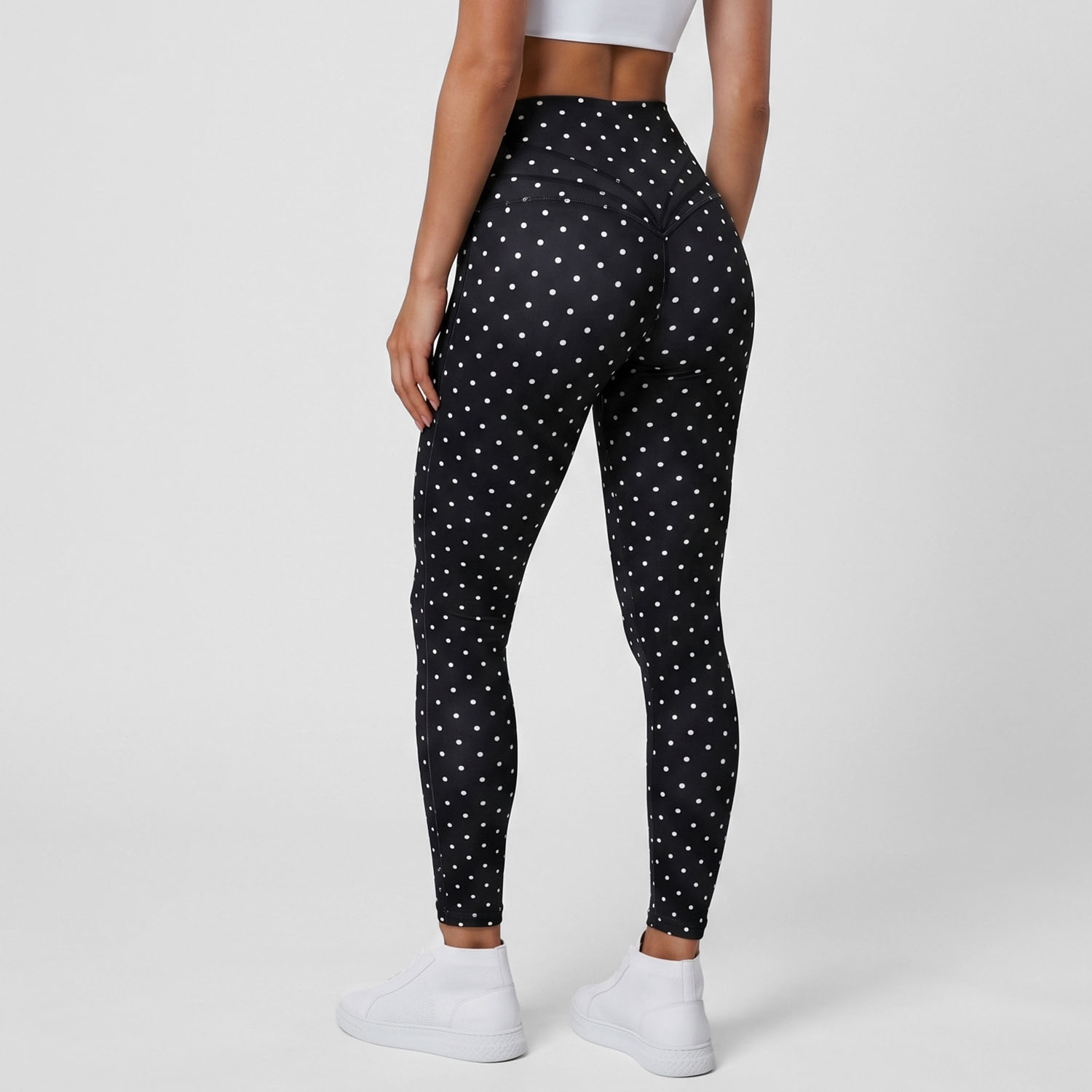 Wholesale Supplier Women Bestseller V-back Waist Tight Yoga Pants Womenhip-lifting Slimming Bare-feel High-elasticity Leggings