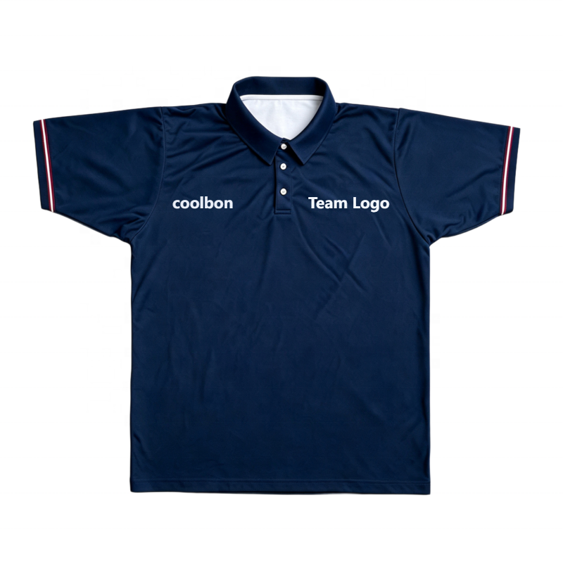 OEM Custom Men Polo Shirt Sublimation Print Clothing Tennis Sports Polo Short Sleeve