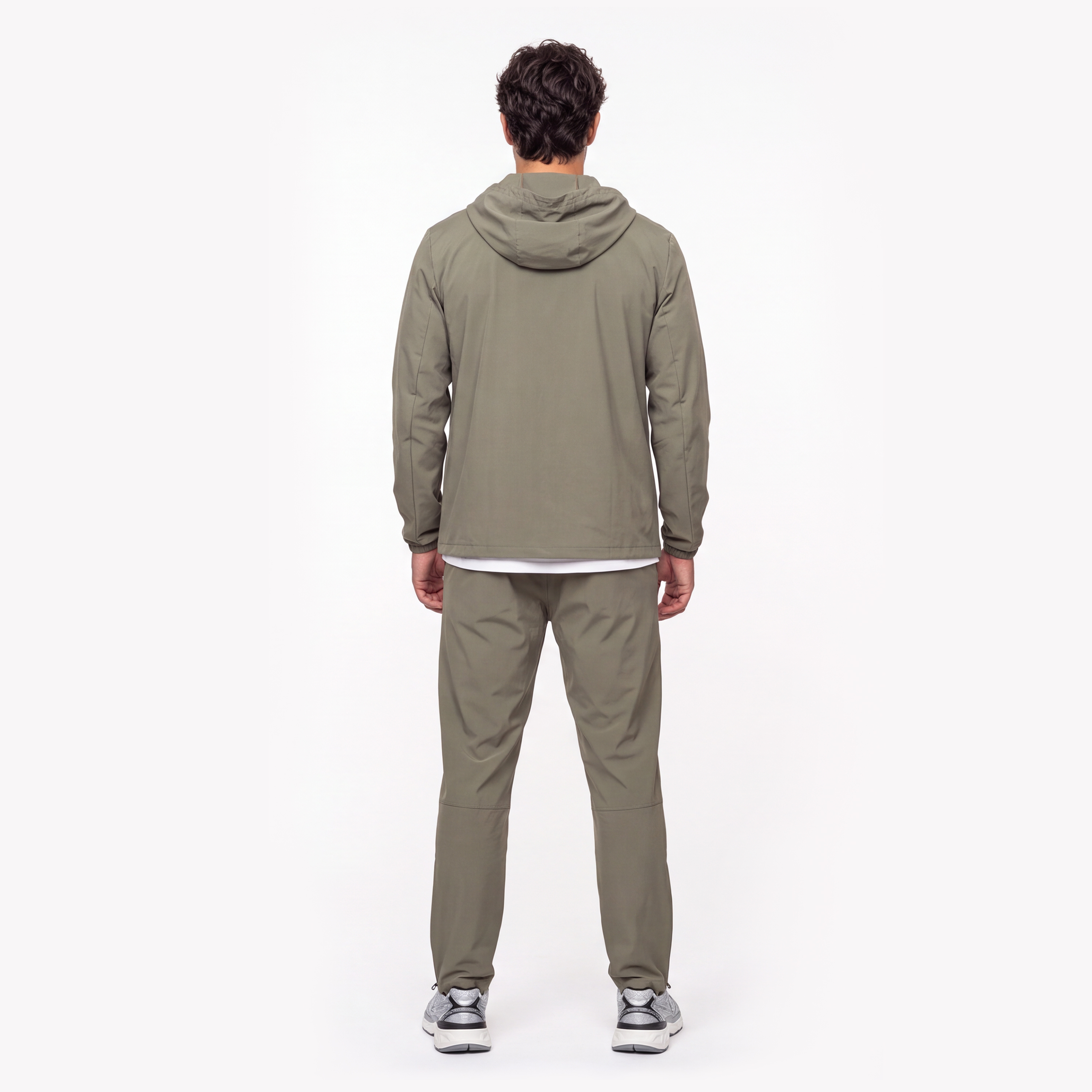 Men's Tracksuit 2 Piece Set Zip Hoodie Jacket And Jogger Pants Sportswear Gym Running Suit Wholesale