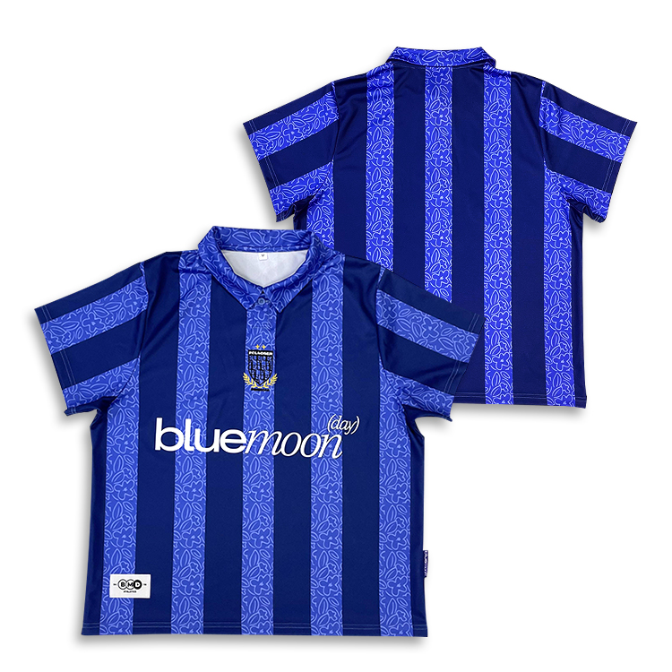 Custom Sublimation Strip Design Soccer Jerseys High Quality Wholesale Shirts Oversize Street Boxy Fit Cropped Football Uniform