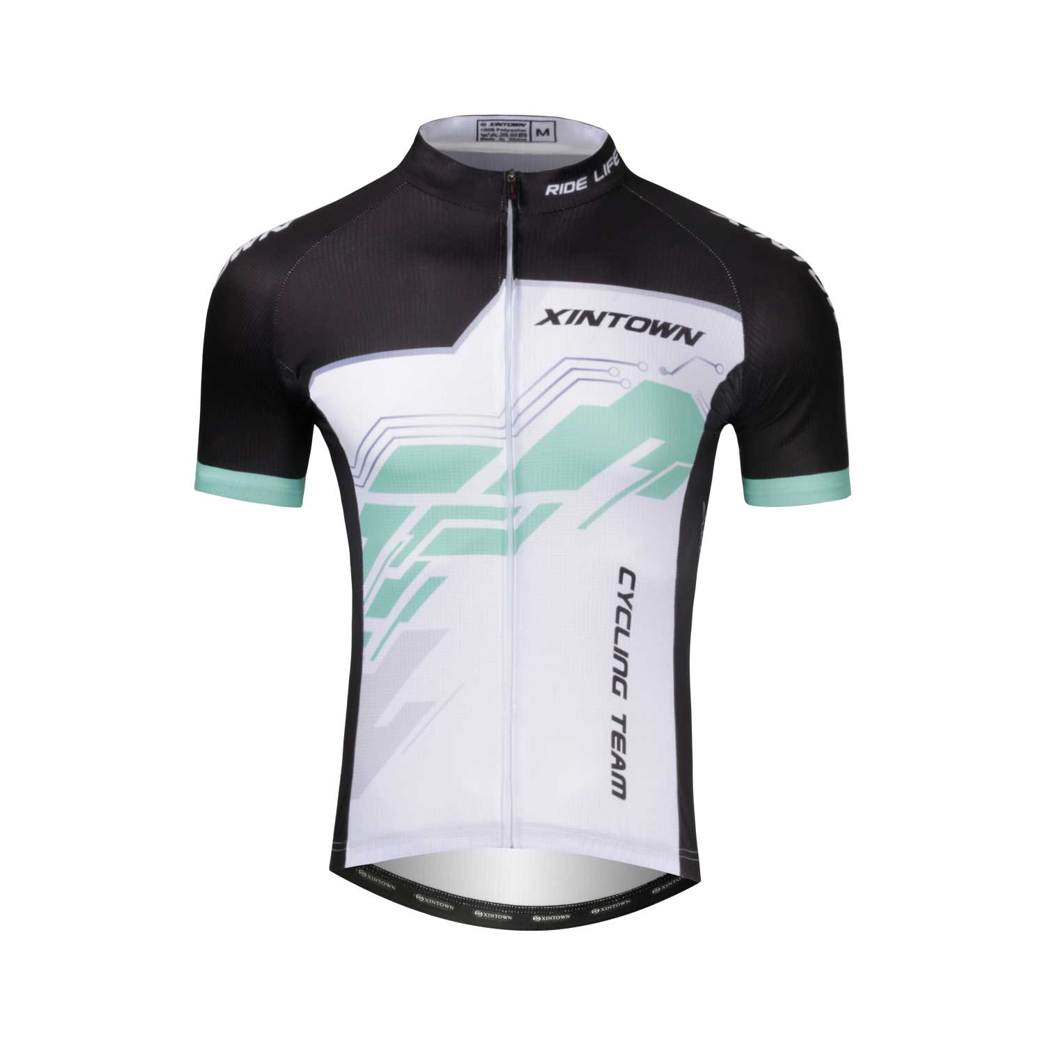 Customizable Lightweight Seamless Cycling Jerseys for Men Bike Jersey with Branded Logo Print Plus Size Set