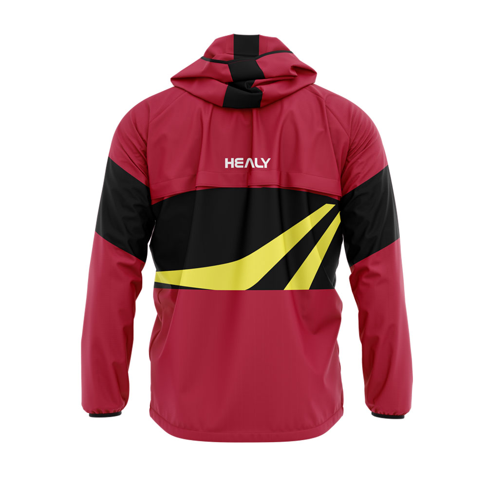 HEALY Custom Club Soccer Windbreaker Jackets for Men Wholesale Winter Soccer Jerseys Football Club Jackets Winter Rain Jacket
