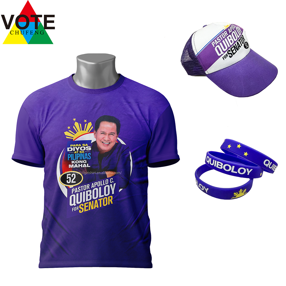 Sublimation Custom Dry Fit t Shirt Wholesale Men Promotional Printing T Shirts Political Election Campaigns Tshirt in Africa