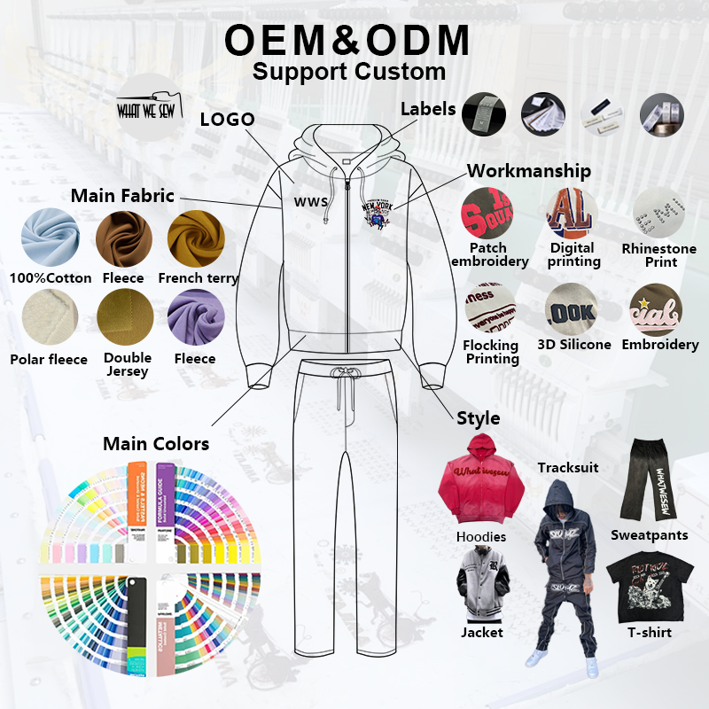 Custom Mens Two Piece Track Suit Jogger Set Lightweight Hoodie Running Sports Waterproof Outfits Windbreaker Tracksuit Set