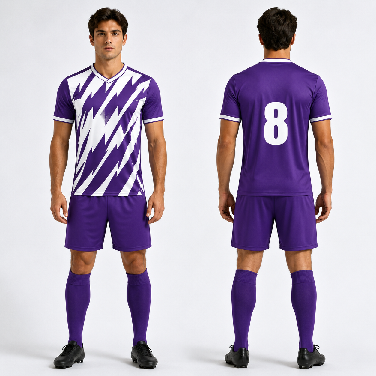 Customized Football Training Suit Model View 2