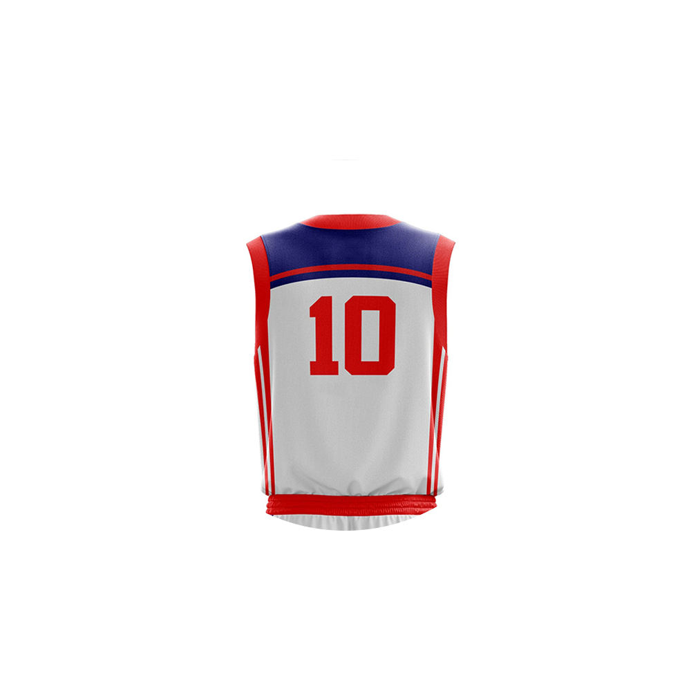 Best Supplier Unisex Customized Breathable Sleeveless Sublimation Printed Basketball Jerseys High Quality Polyester/Cotton