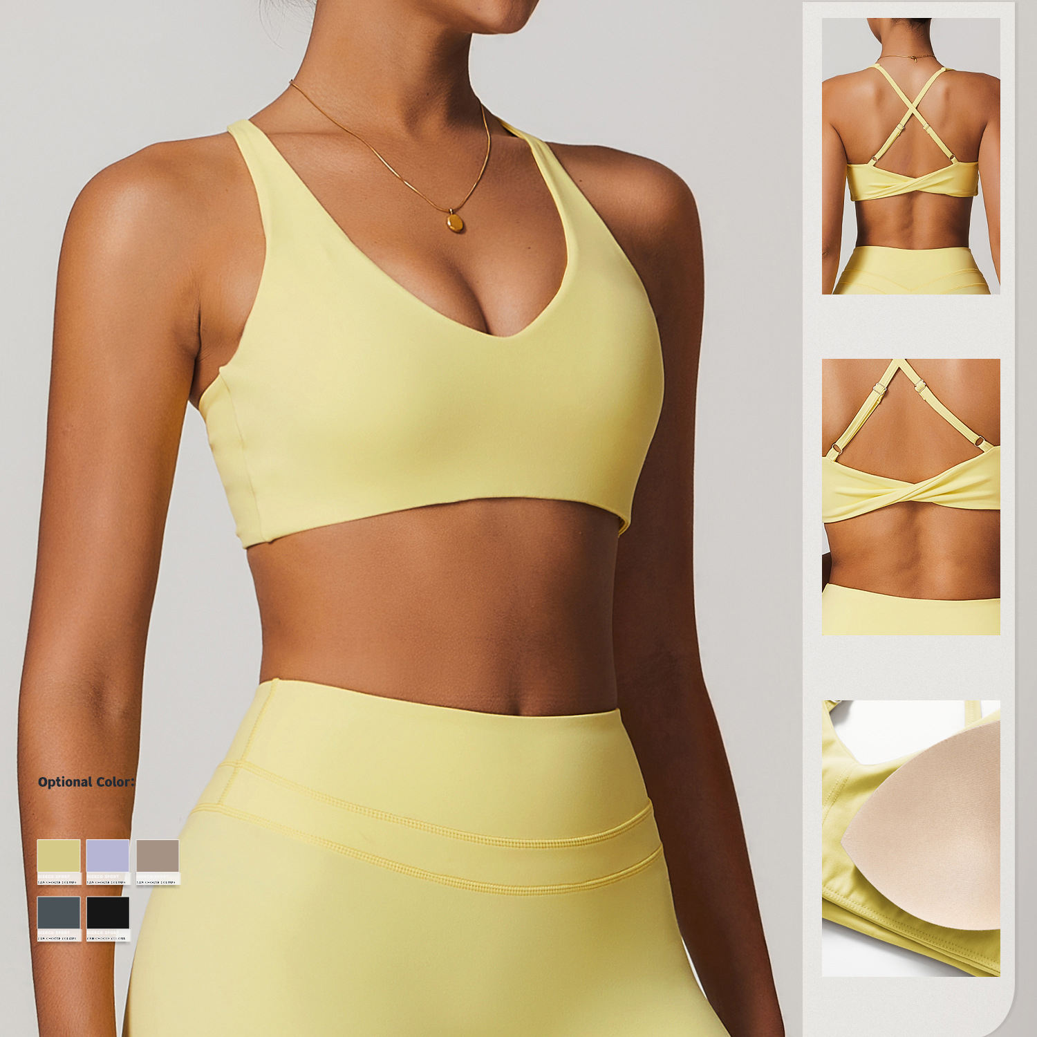 PASUXI OEM 2026 Sports Bra T Shirt Clothing 4 Piece Leggings Suits Running Fitness Set Yoga Suit Gym Fitness Sets Women Yoga Set