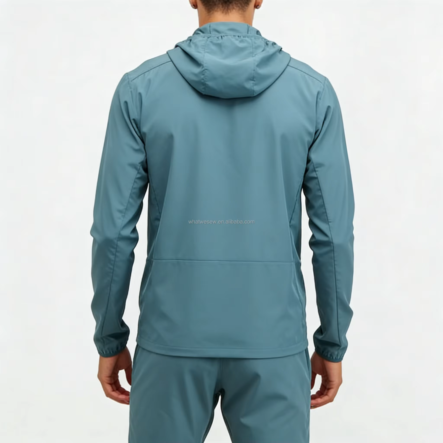Custom Logo High Quality Sport Wear Polyester Tech Full Zip Tracksuits Hoodie Jogger Two Piece Tracksuit Set Men Sweat Suits