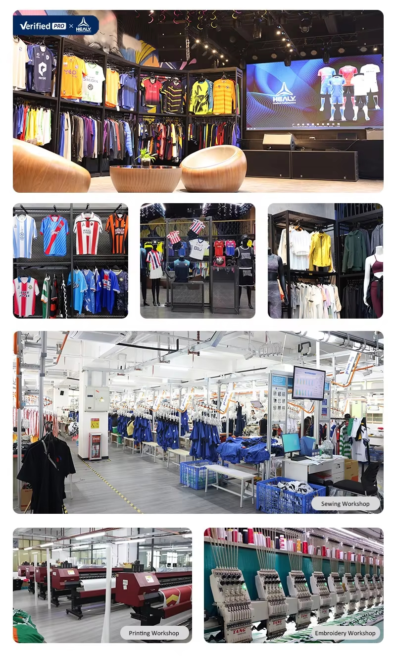 HEALY Custom Club Soccer Windbreaker Jackets for Men Wholesale Winter Soccer Jerseys Football Club Jackets Winter Rain Jacket