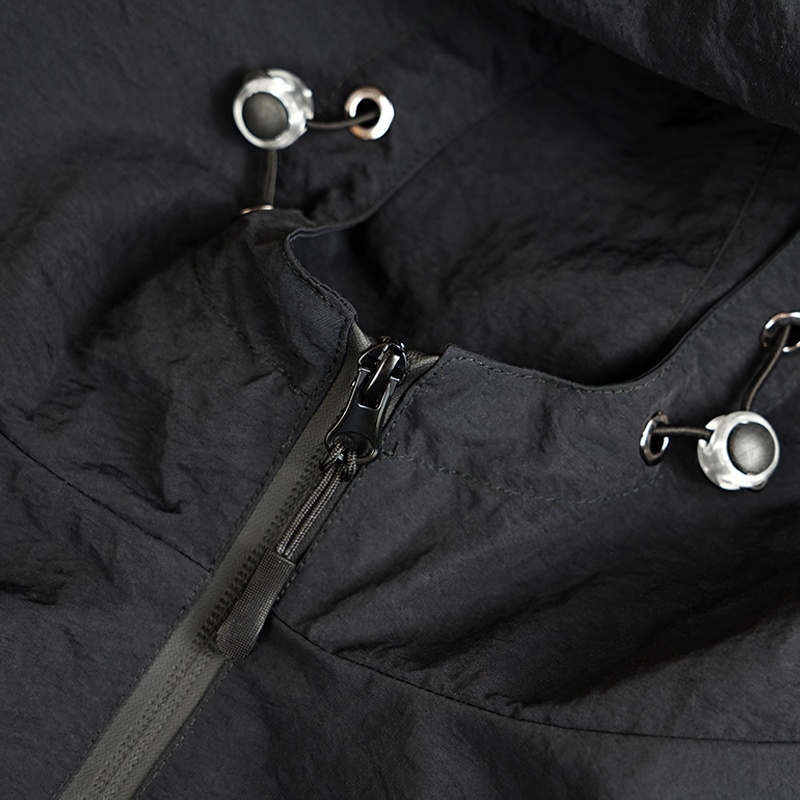 2026 New Fashion Customized Zip up Men's Windbreaker Jackets Custom Plus Size Waterproof Jackets