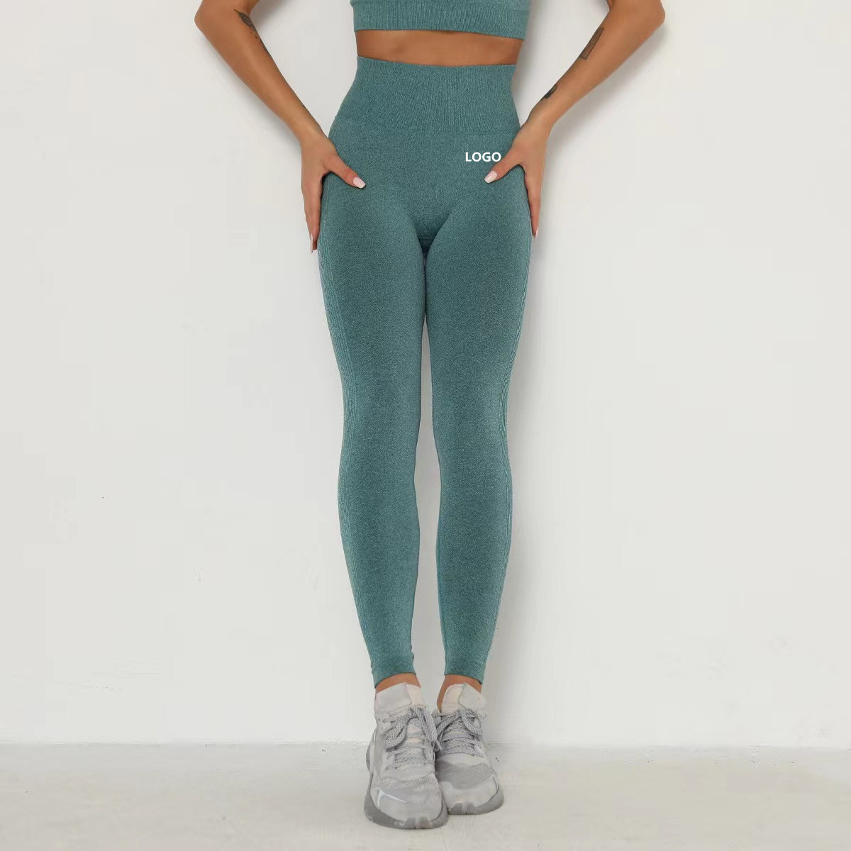 Women's Seamless Leggings Yoga Pants Seamless High Waisted Booty Gym Leggings Scrunch Butt Leggings Sports Wear