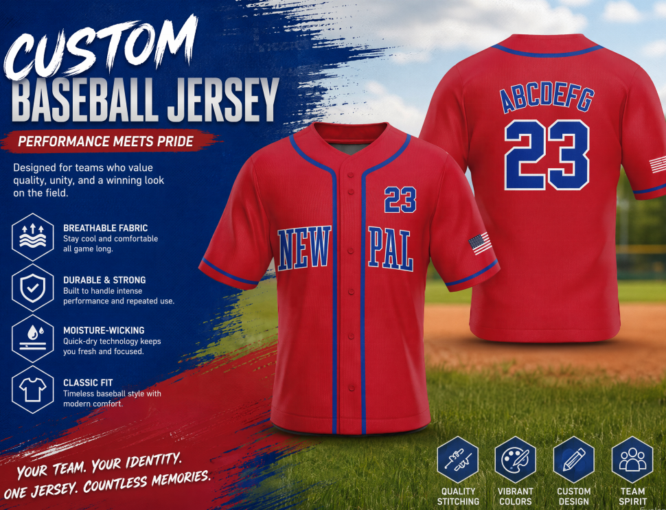 Custom Sublimation Baseball Jersey Manufacturer | Sublimation Baseball Uniforms | 10 PC MOQ Free Design