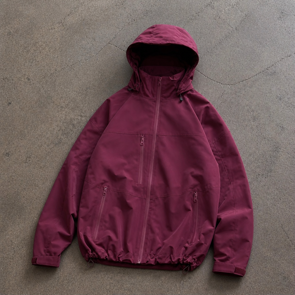 Clothing Manufacturer Custom Logo Outdoor Hiking Softshell Hooded Zip up Nylon Waterproof Ripstop Cycling Men Windbreaker Jacket