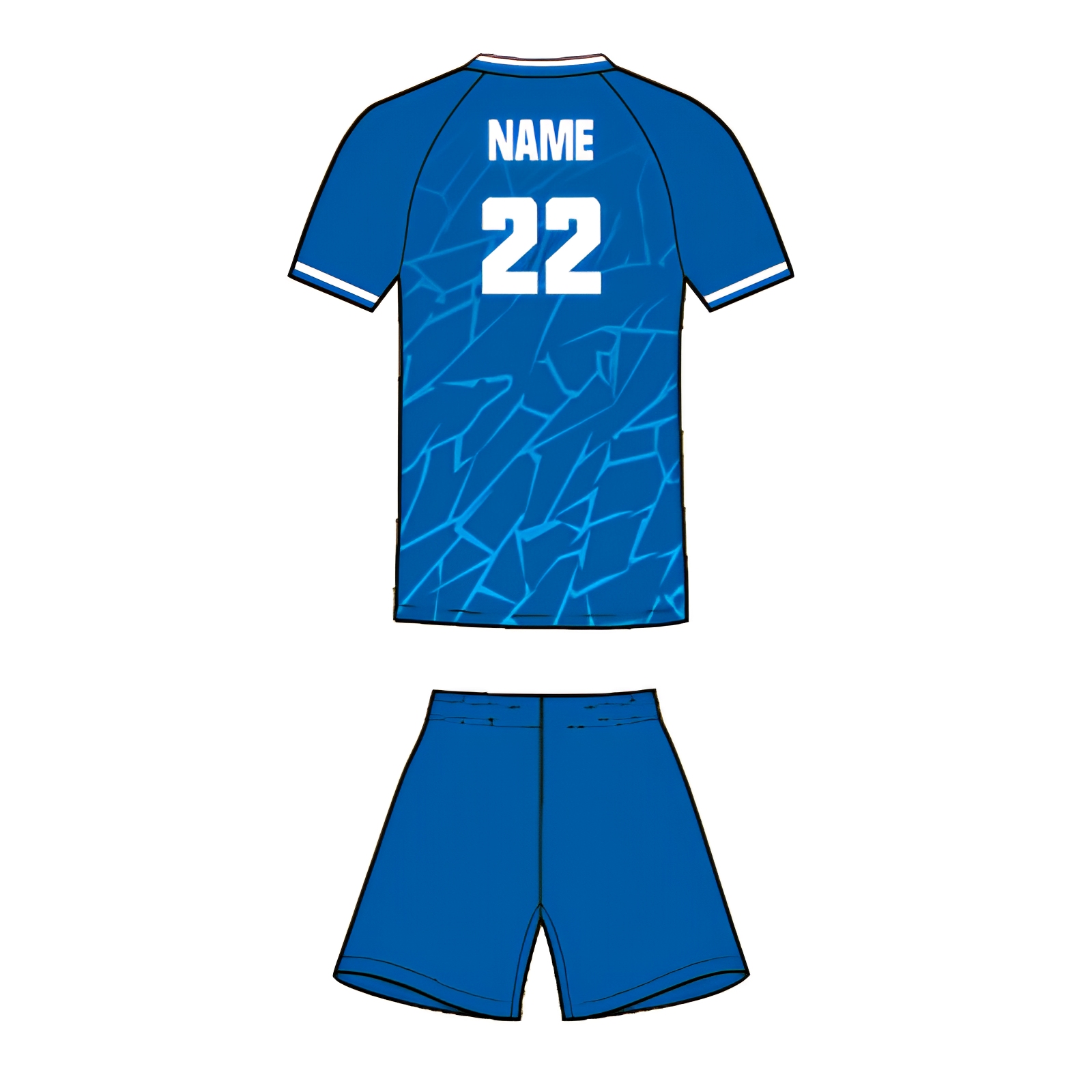 Custom Quick Dry Soccer Uniform Set Breathable Soccer Jersey Shorts Custom Print Logo Name Number Men Kids Football Team Kit