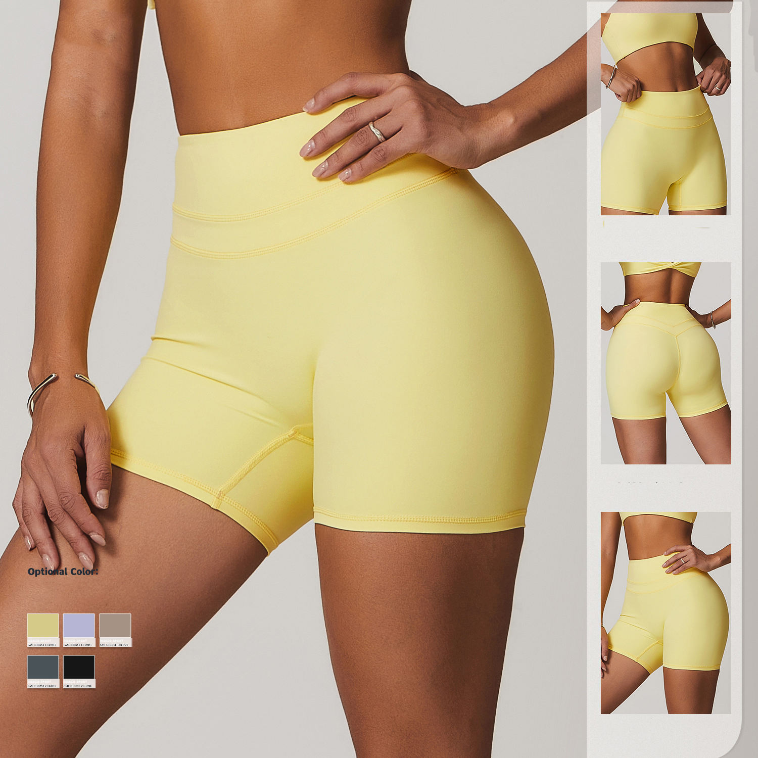 PASUXI OEM 2026 Sports Bra T Shirt Clothing 4 Piece Leggings Suits Running Fitness Set Yoga Suit Gym Fitness Sets Women Yoga Set
