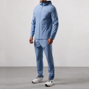 Custom Windbreaker Tracksuit For Men Set Lightweight Waterproof Outfits Track Suit Jogger Set Men