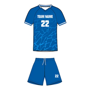 Custom Quick Dry Soccer Uniform Set Breathable Soccer Jersey