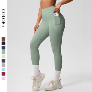 Women Naked Feeling Yoga Leggings High Waist Push up
