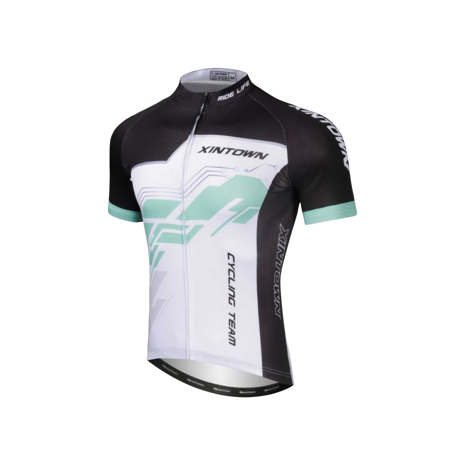 Customizable Lightweight Seamless Cycling Jerseys for Men Bike Jersey with Branded Logo Print Plus Size Set