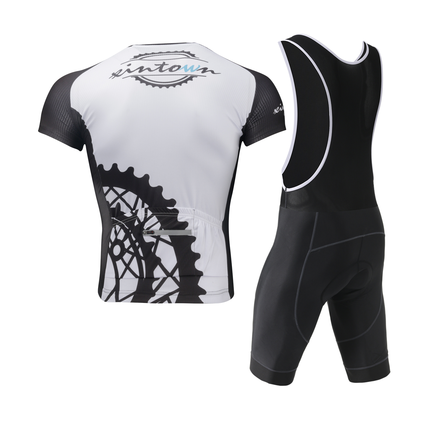 Customizable Lightweight Seamless Cycling Jerseys for Men Bike Jersey with Branded Logo Print Plus Size Set