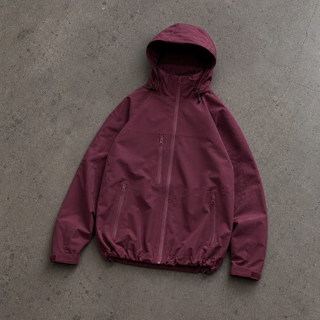 Clothing Manufacturer Custom Logo Outdoor Hiking Softshell Hooded Zip up Nylon Waterproof Ripstop Cycling Men Windbreaker Jacket