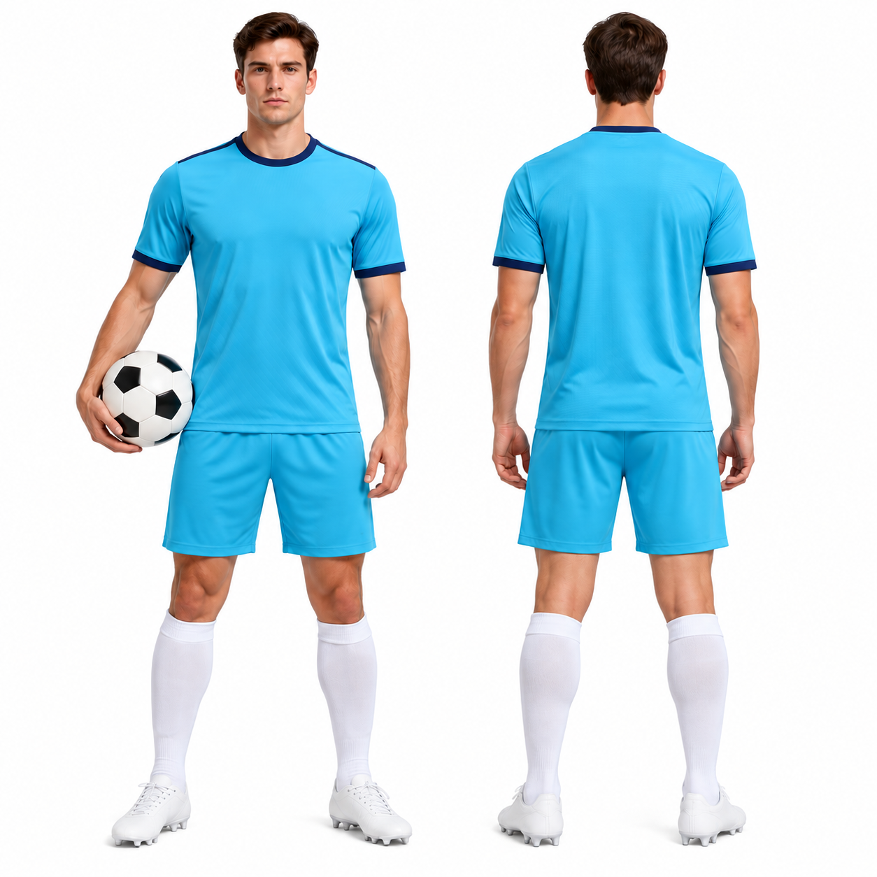 Customized Football Training Suit Model View 6
