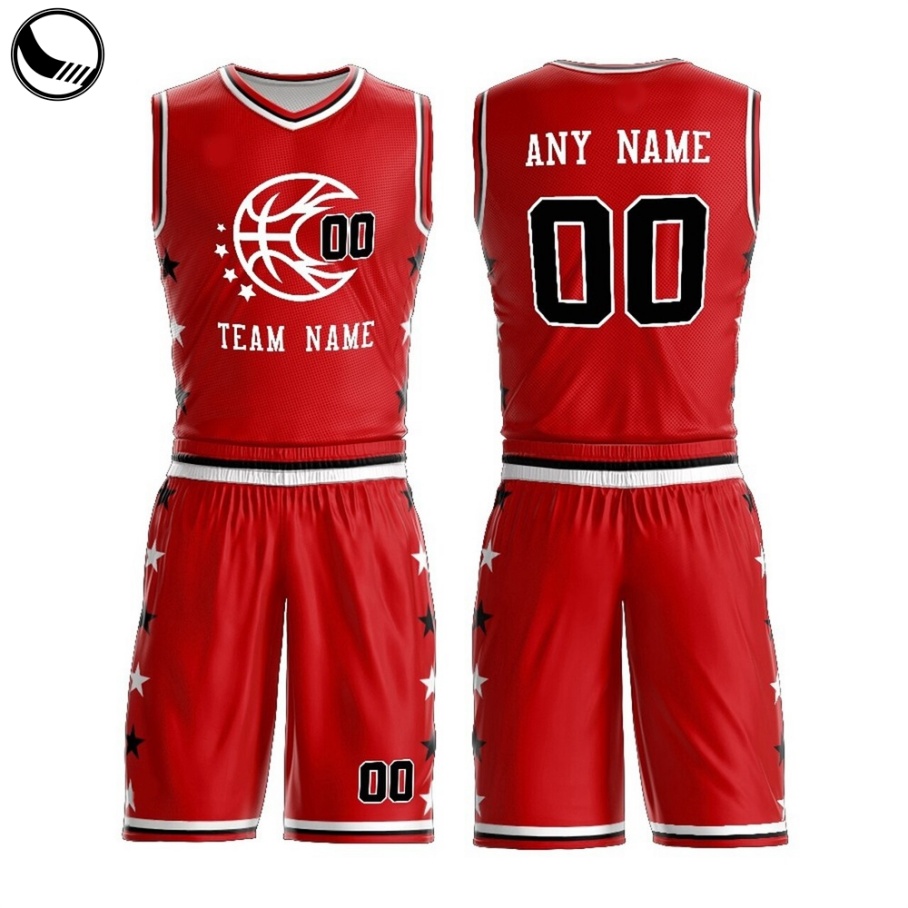 Custom Design Mesh Reversible Sublimated Blank Basketball Jerseys
