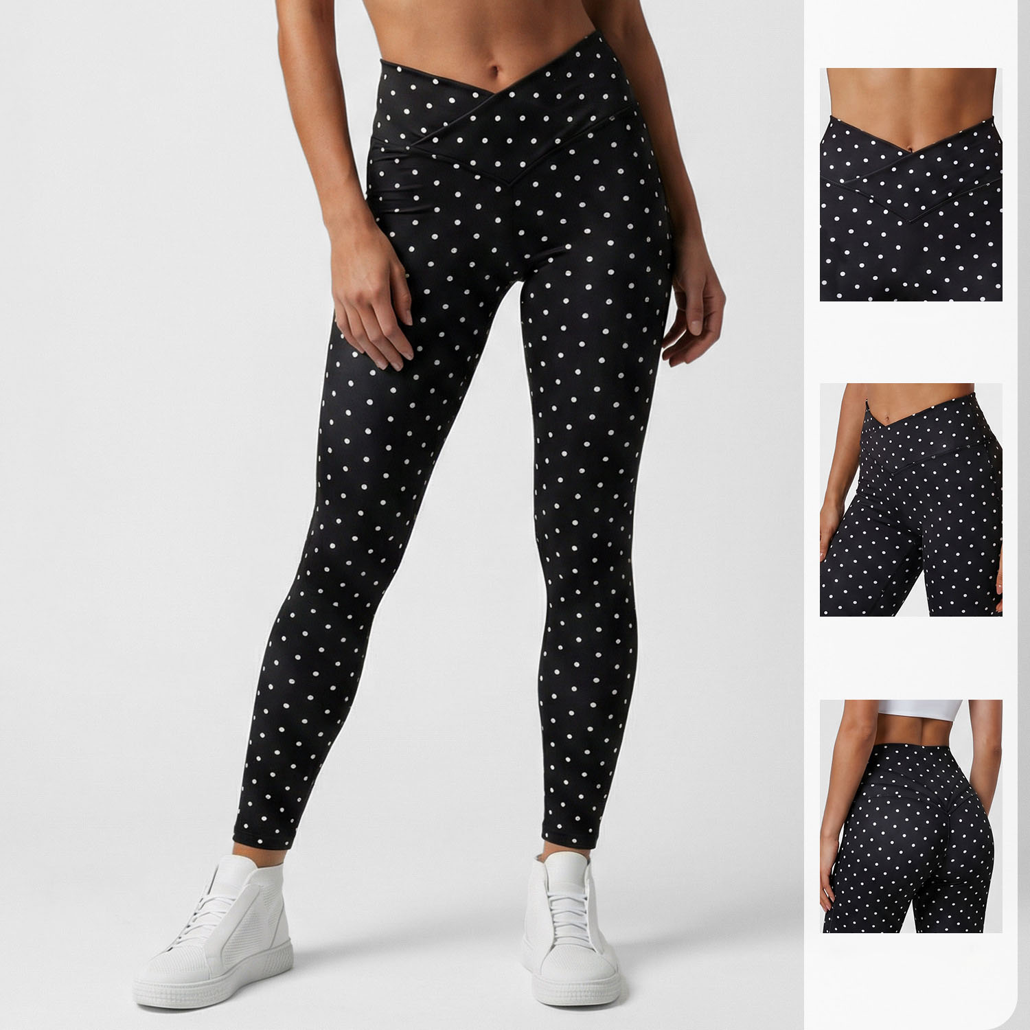 Wholesale Supplier Women Bestseller V-back Waist Tight Yoga Pants Womenhip-lifting Slimming Bare-feel High-elasticity Leggings