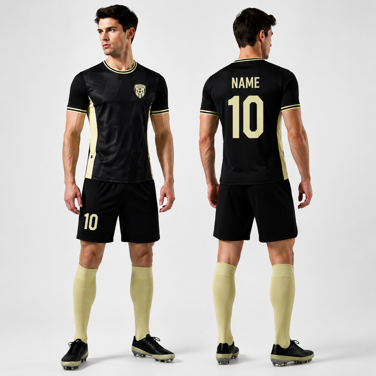 Customized Football Training Suit Model View 3