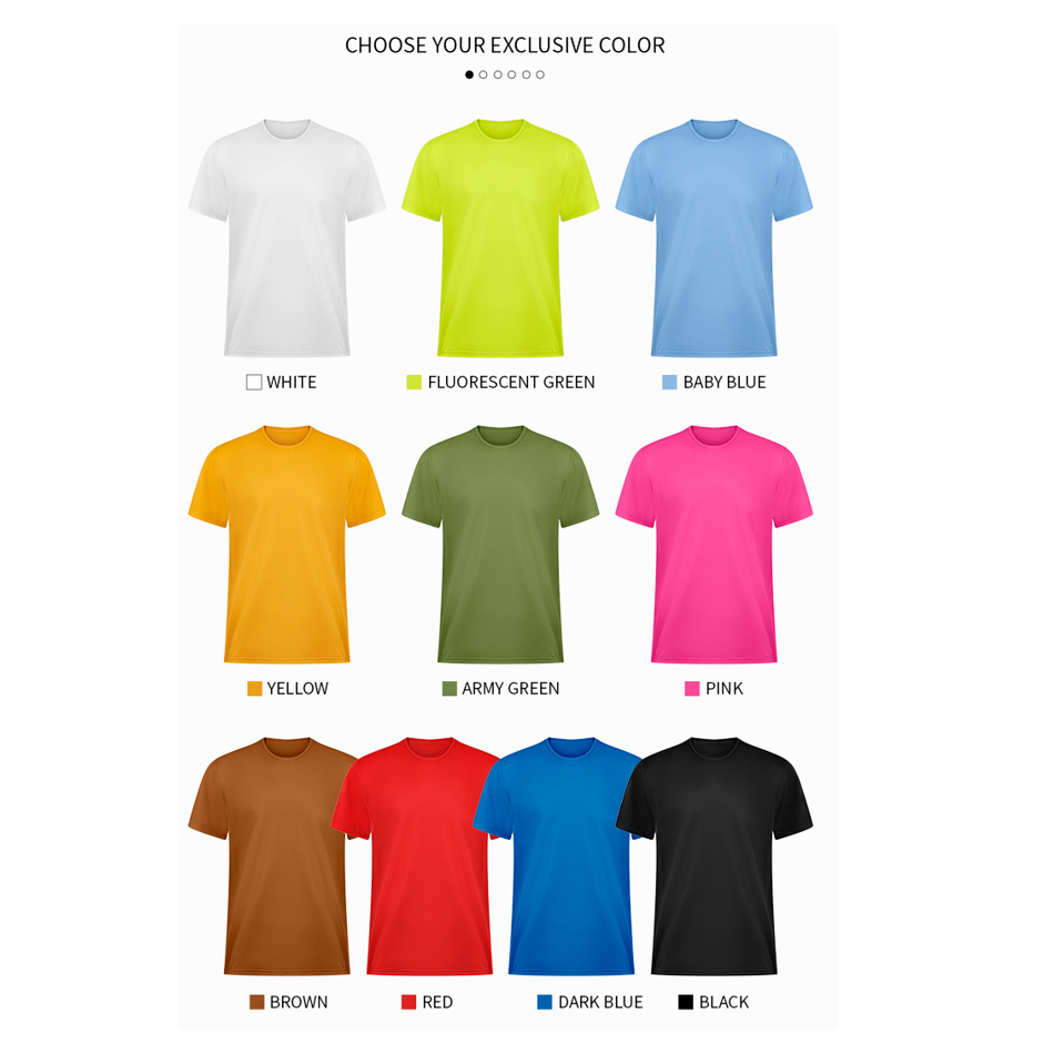 Premium Sublimation Blank T Shirts for Printing, Bulk Polyester Tees for Customization